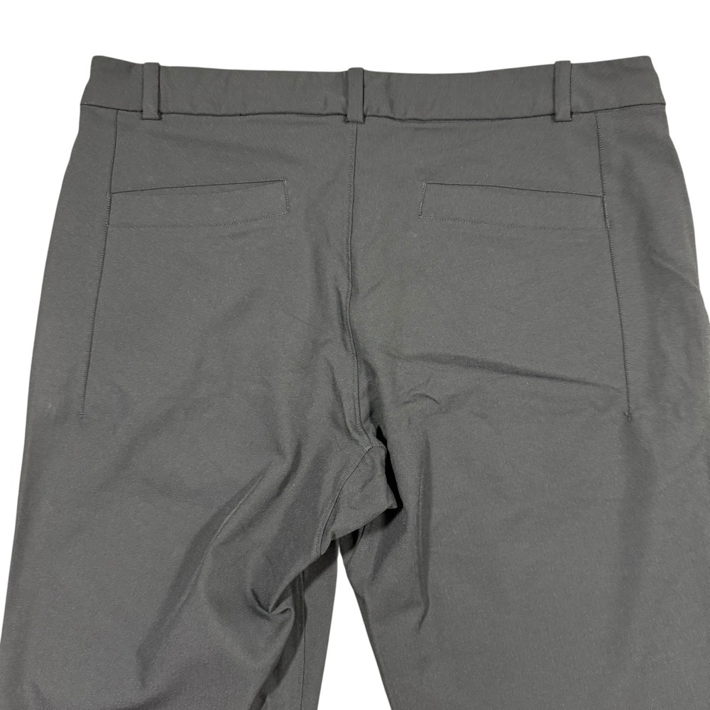 Lululemon Mens Commission Slim Fit Dress Pants Trousers 36x32 Black Golf Slacks - Picture 4 of 14